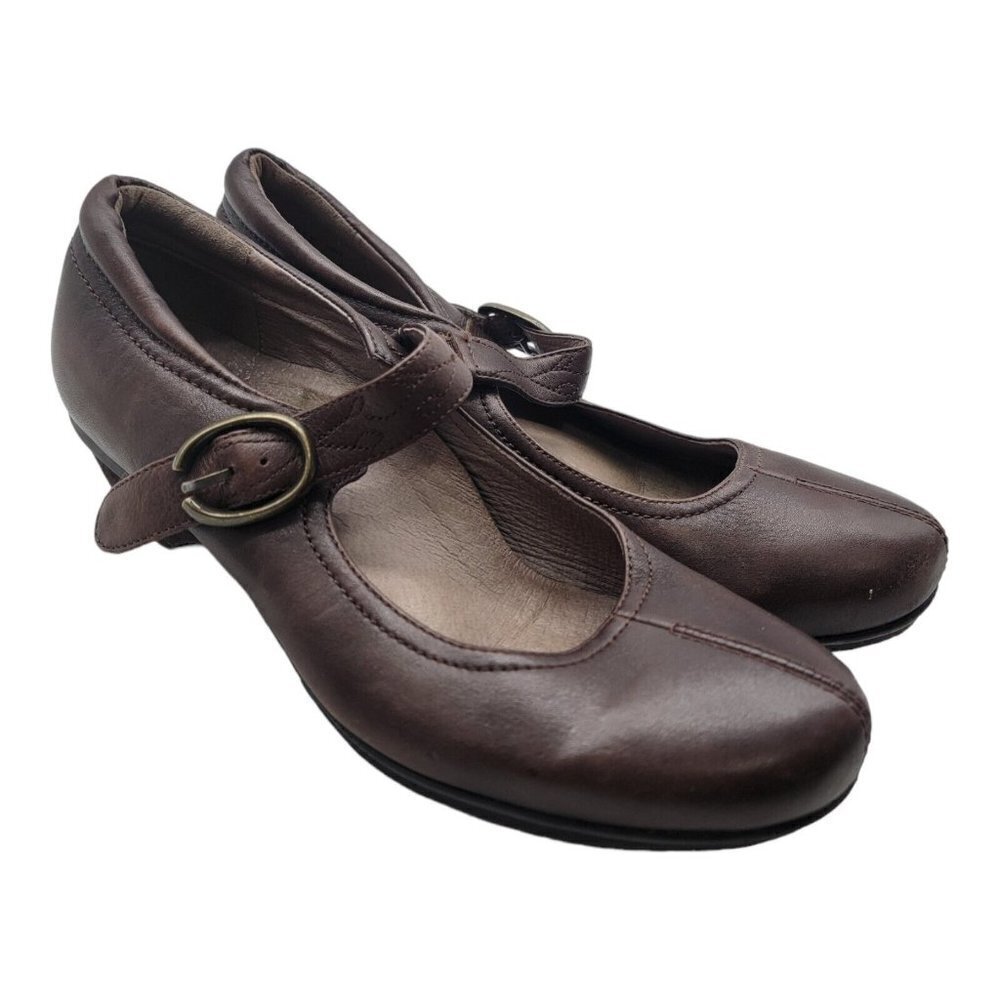 Abeo Bio System Shoes Womens Size 6M Brown Mary Jane Heels